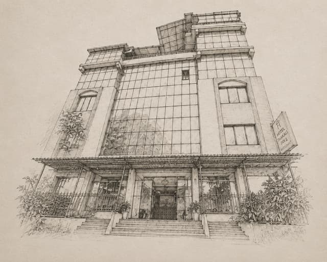 Hotel Thakali Inn, illustrated